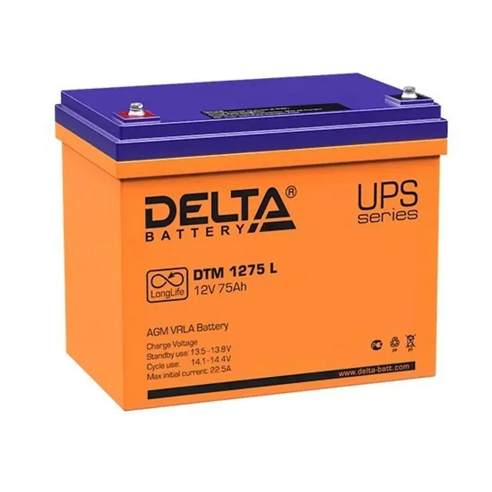 Аккумуляторная батарея Delta DTM 1275 L