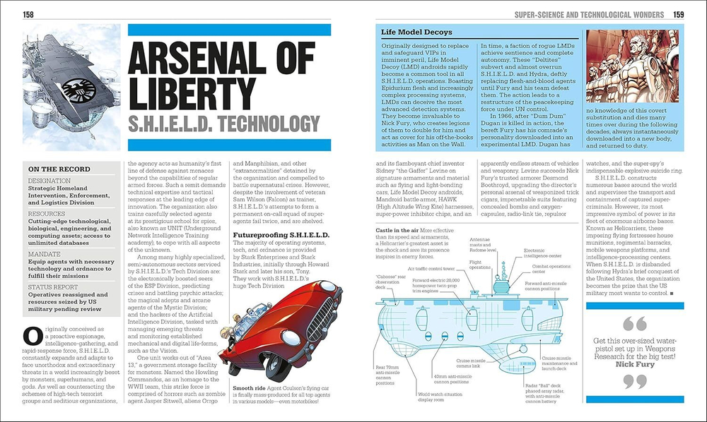 The Marvel Book: Expand Your Knowledge Of A Vast Comics Universe Hardcover