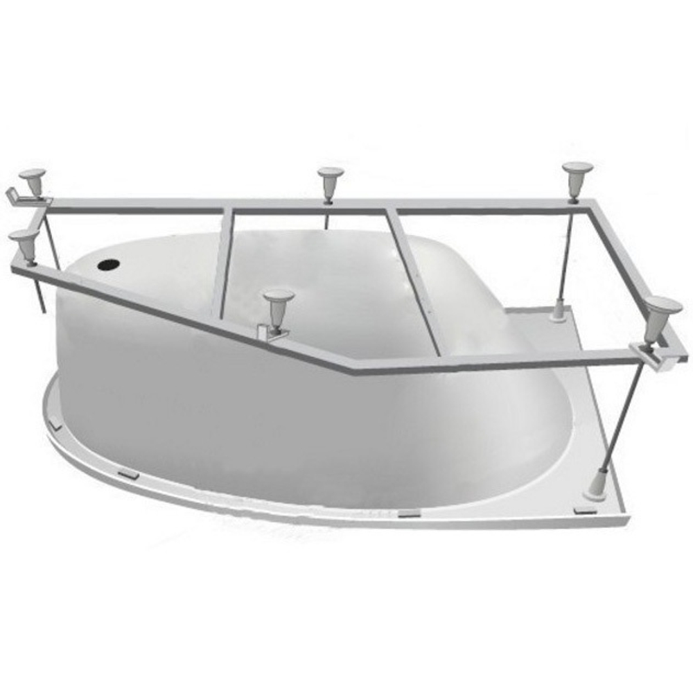 Акриловая ванна Aquatek (Акватек) Дива 160x90 R, с каркасом