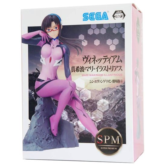 Фигурка аниме SEGA Евангелион Мари Макинами EVANGELION 3 0+1 0 18см 40736 / фигурка Сега по мотивам аниме "Евангелион", Мари Макинами