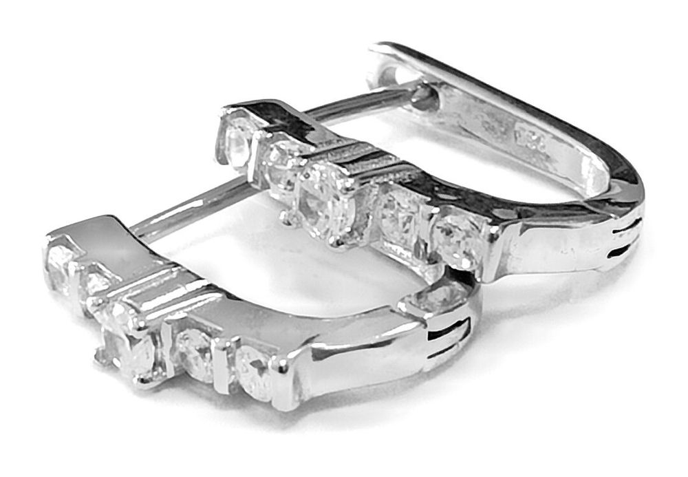 "Эстерелла" - ювелирные серьги из серебра