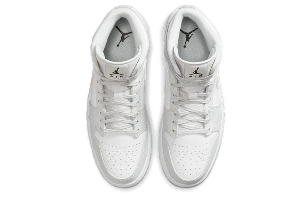 Air Jordan 1 Mid 'Swoosh Logo Grey Camo'