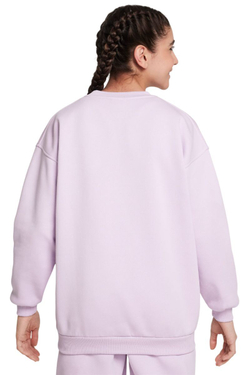Детская теннисная куртка Nike Kids Sportswear Club Fleece Oversized - Purple