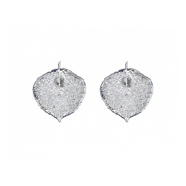 Пусеты листья Ester Bijoux Осина LF30C-S BW