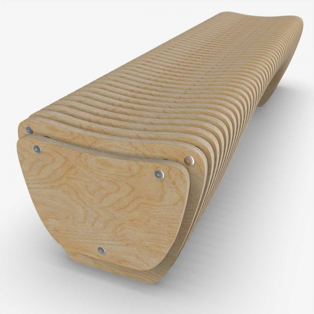 Параметрическая скамейка SKP-03