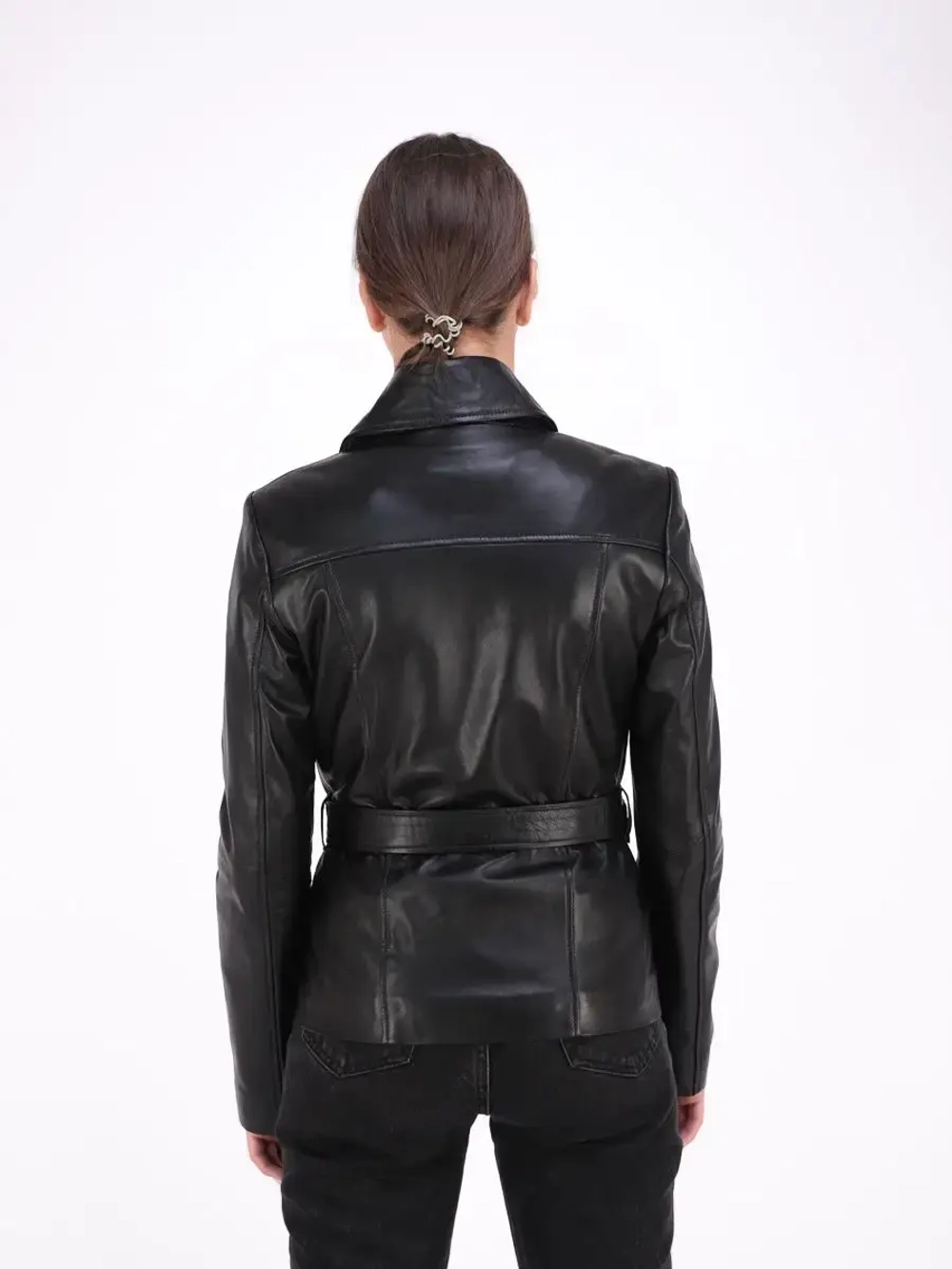 Куртка женская из натуральной кожи