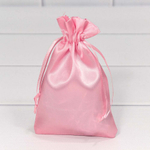 Мешочек 12х15см Атлас (Розовый)