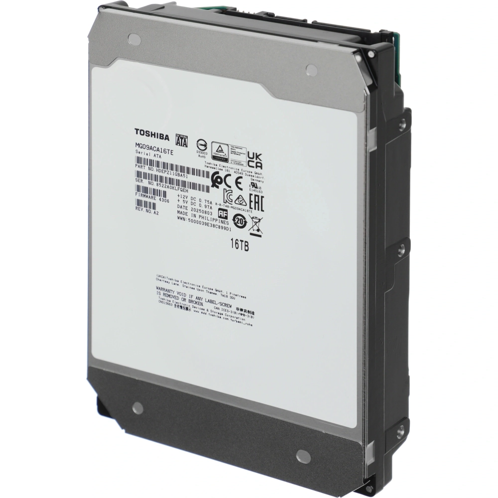 Жесткий диск Toshiba SATA-III 16TB MG09ACA16TE