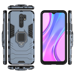 Противоударный чехол с кольцом Panther Case для Xiaomi Redmi 9