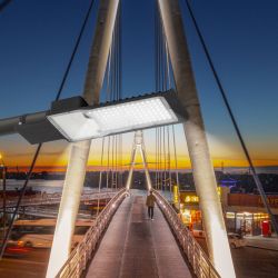 Светильник уличный светодиодный ЭРА SPP-503-0-50K-100 100Вт 5000К IP65 КСС Ш | Уличные консольные светильники