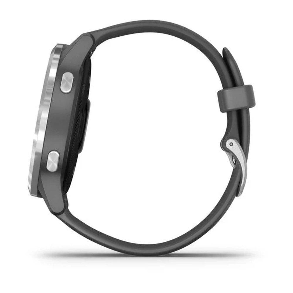 Часы для фитнеса Garmin vivoactive 4, серые, 010-02174-03