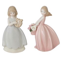 GAEM Фигурка декоративная "Девочка", L9 W6,5 H14,5 см