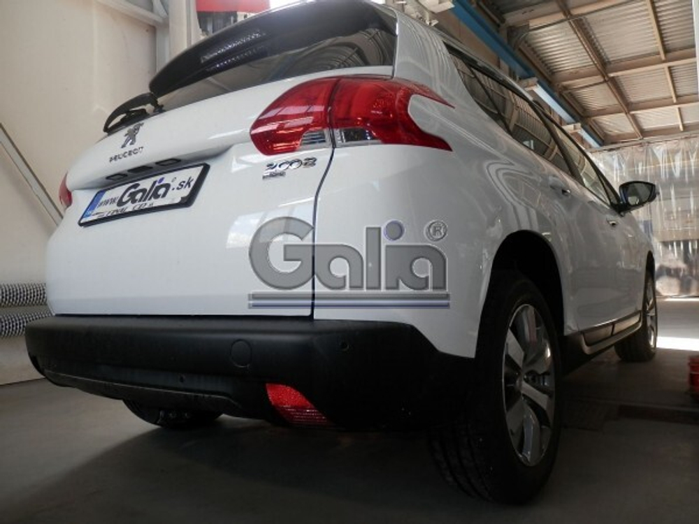 Фаркоп оцинкованный Galia P045A для Peugeot 2008 2013-(паспорт и сертификат в комплекте)(без электрики)