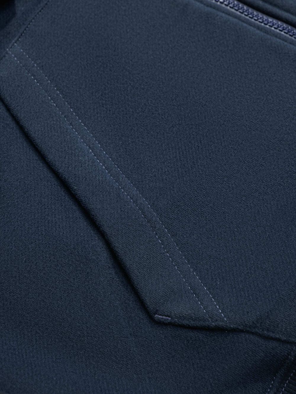 Худи Hardlunch Logo на молнии темно-синий