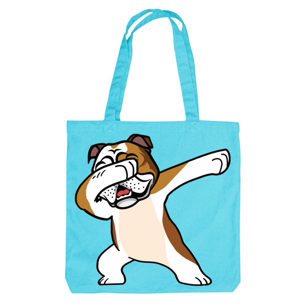 Тканевая сумка "Английский бульдог - ДЭБ"