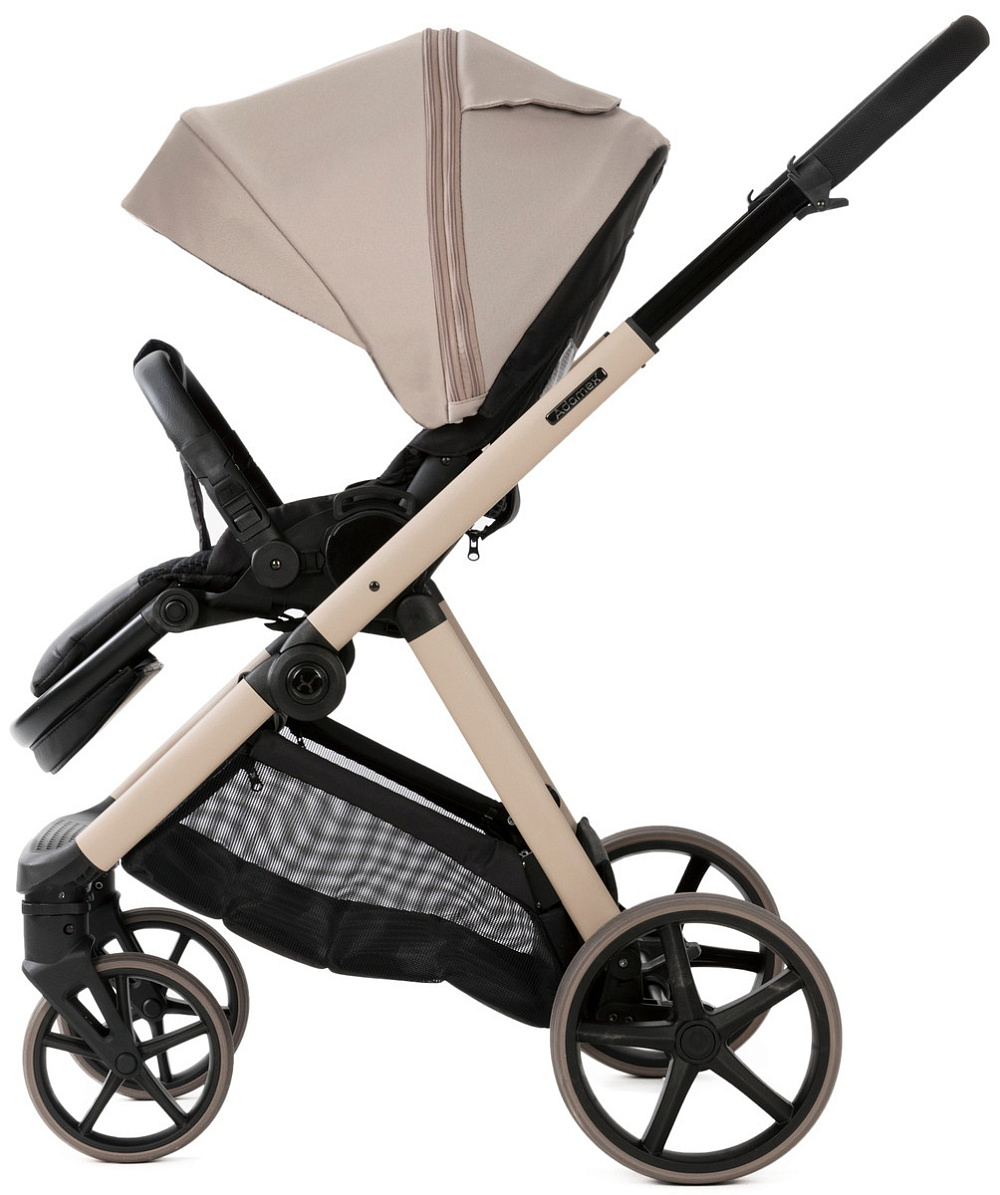 Детская коляска Adamex Sigma Natura 3 в 1 SI-04-CAPPUCCINO (КАПУЧИНО)