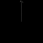 Встраиваемый светильник на штанге Loft it Cane 10359/600 Black