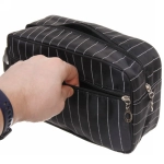 Косметичка «Classic style», цвет черный, 25*15*9см