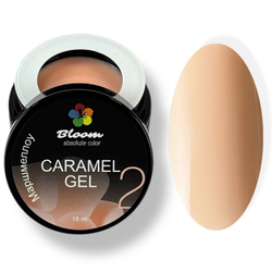 Bloom Caramel Gel 02 - Гель цветной для наращивания, 15 мл