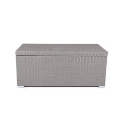 "Порту" сундук водонепроницаемый из искусственного ротанга, цвет графит