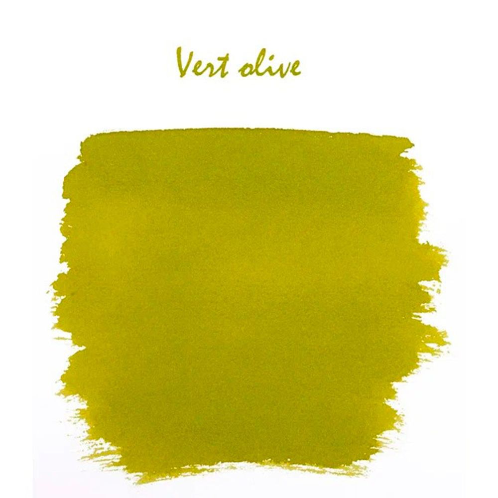 Чернила во флаконе Herbin 30 мл Vert olive оливковые (13036T) 1