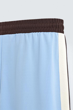 ZARA HARRY LAMBERT X DISNEY КОНТРАСТНЫЕ БРЮКИ-ДЖОГГЕРЫ, НЕБЕСНО-ГОЛУБОЙ