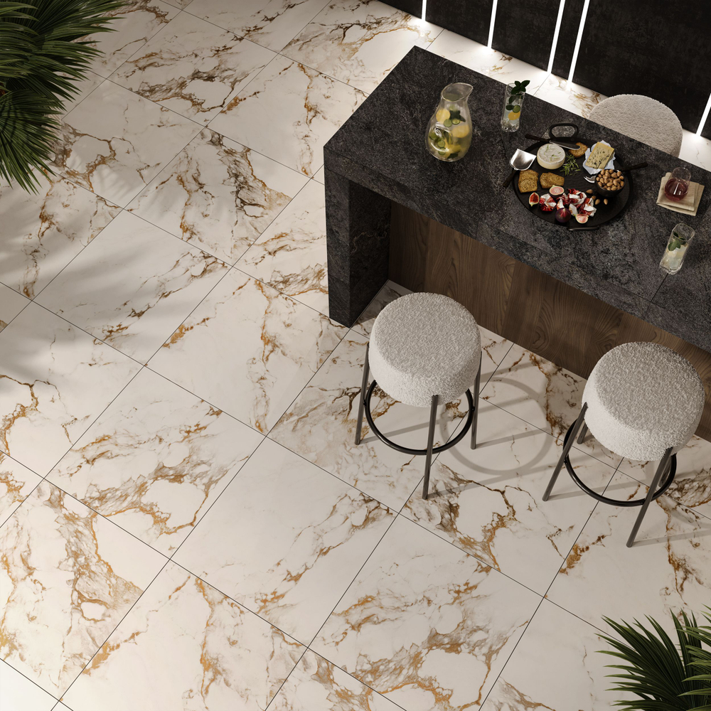 Керамогранит CULTO ORO BIANCO 60*60 матовый, упаковка 1,44м2