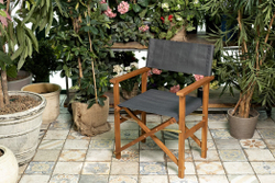 Стул из акации DIRECTOR темно-серый