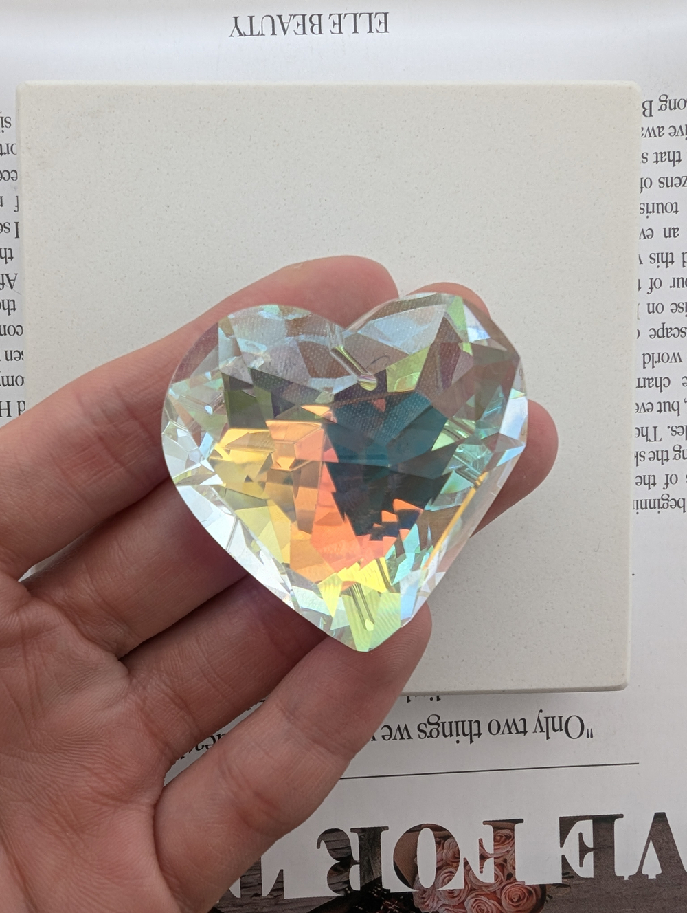 Подвеска сердце крупное 45мм