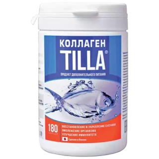 TILLA Caps - Биологически активная добавка к пище "Коллаген", 180 кап