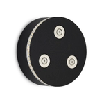 Светодиодное магнитное основание,  7Вт,  200Лм,  3000К,  недиммируемый,  D99, 5*W34мм,  черный