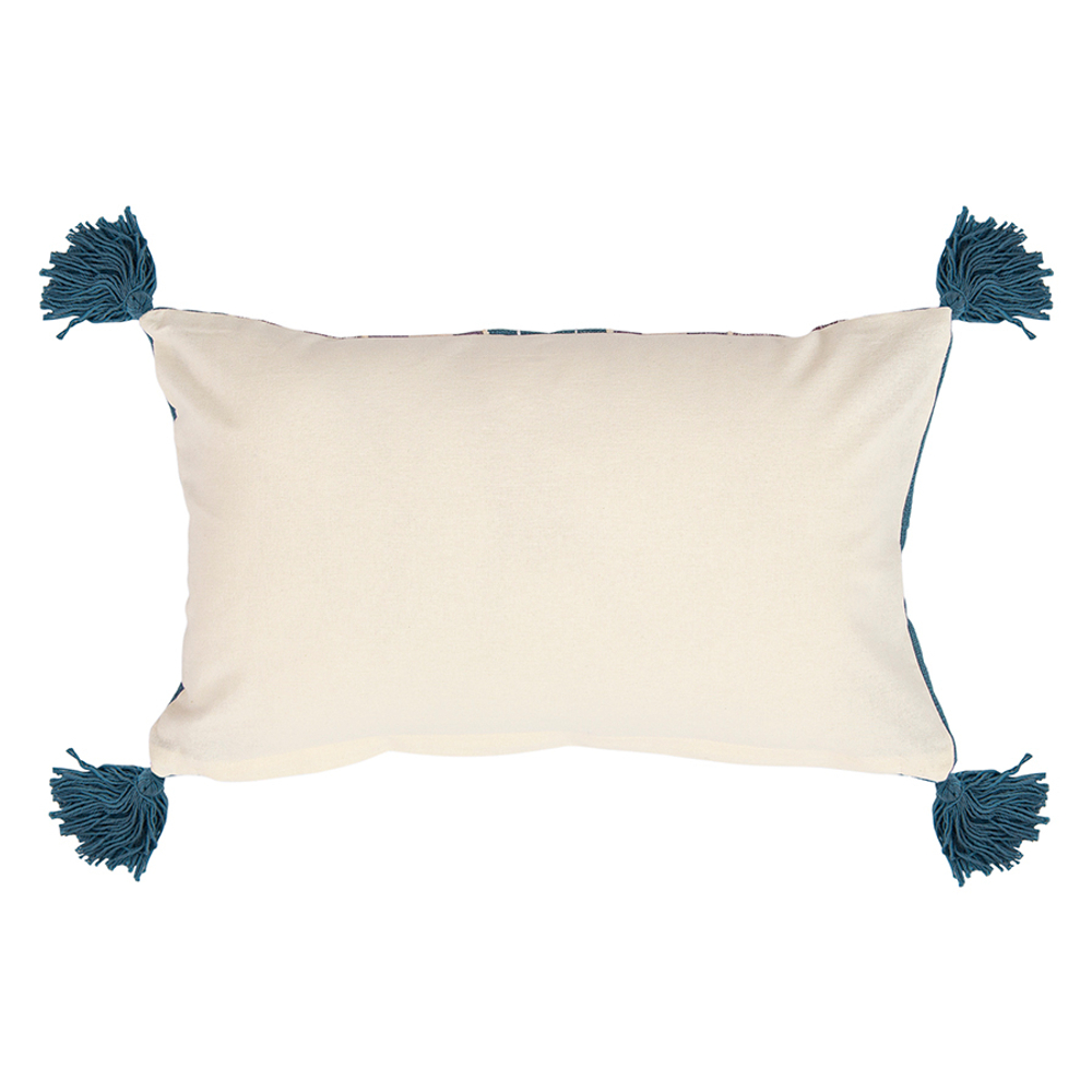 Чехол на подушку из плотного хлопка в полоску из коллекции ethnic, 35х60 см