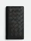 Бумажник Bottega Veneta Intrecciato черный