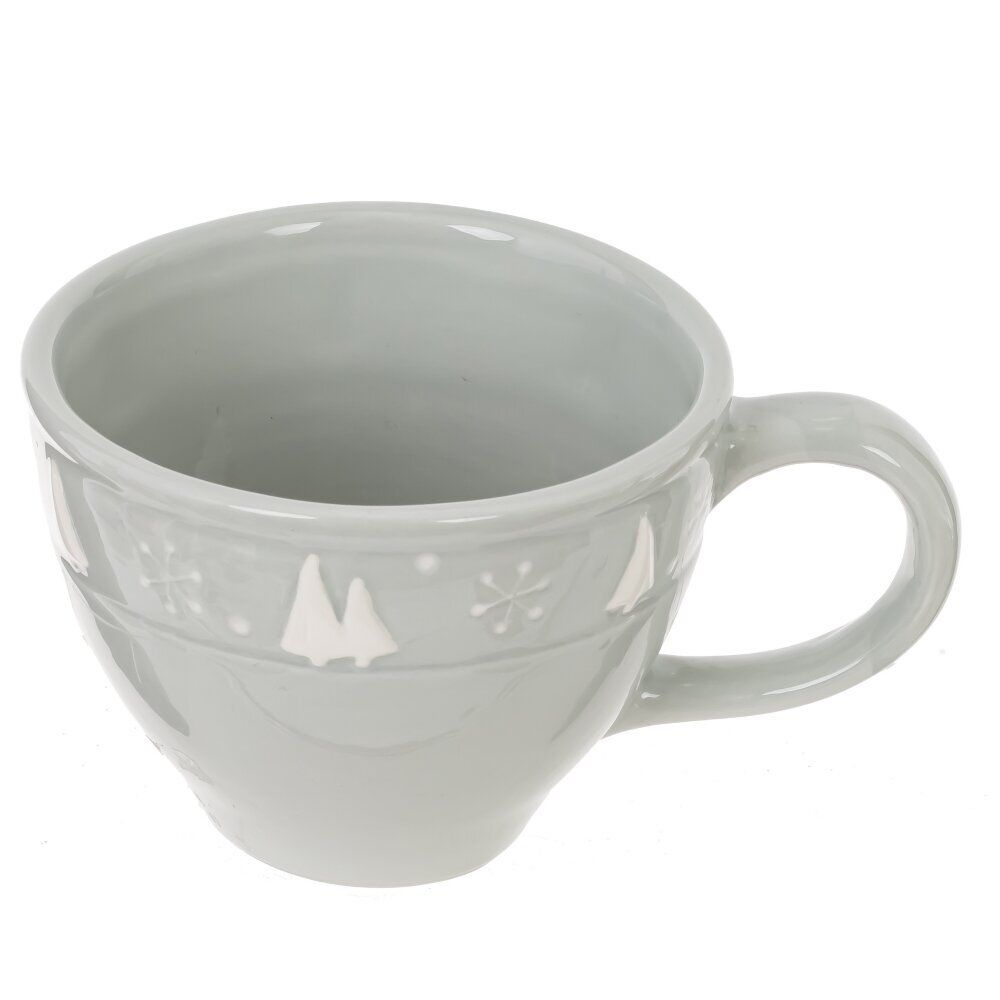 GAEM Набор чашка с блюдцем "Белый медведь", 250 мл, L16 W15,5 H8 см