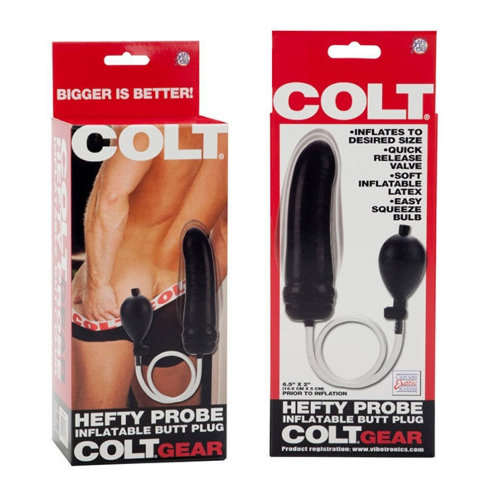 Надувная анальная пробка COLT