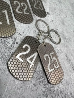 Номерки на ключи металлические 21-25