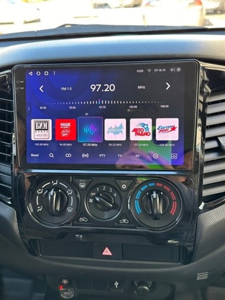 Магнитола для Mitsubishi L200 5 2015-2024 (кондиционер), FIAT Fullback - Teyes CC4-PRO монитор 9.5" 2K QLED на Android 13, Snapdragon 778G, AI, CarPlay, DSP, 4G SIM-слот