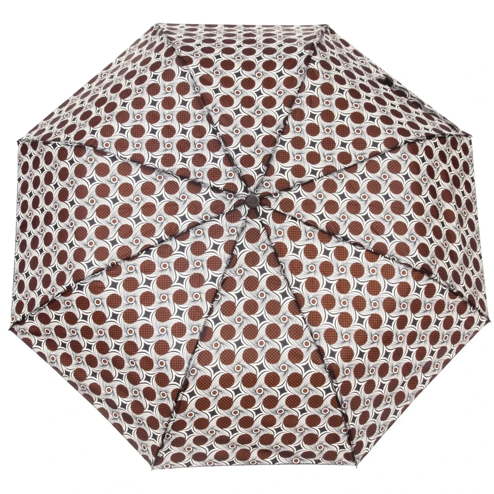 Зонт женский полуавтомат «Мускат», микс 6 цветов, 8 спиц, d-100см, длина в слож. виде 30см