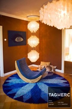 replica Verner Panton Fun 3DM chandelier