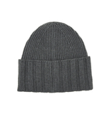 Хлопчатобумажная шапка ELEVATED RIB BEANIE Calvin Klein - графитовый(K50K510985)
