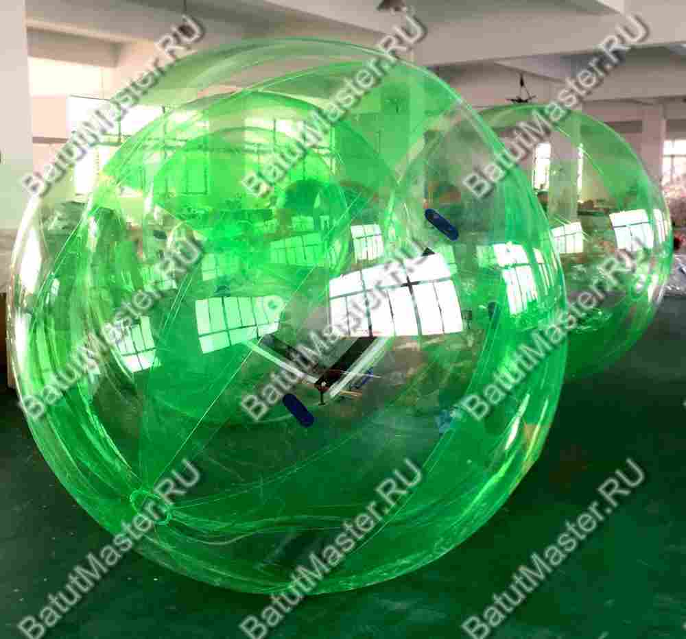 Аттракцион Водный шар ПВХ «Арбуз» 1,5*1,5*1,5 м