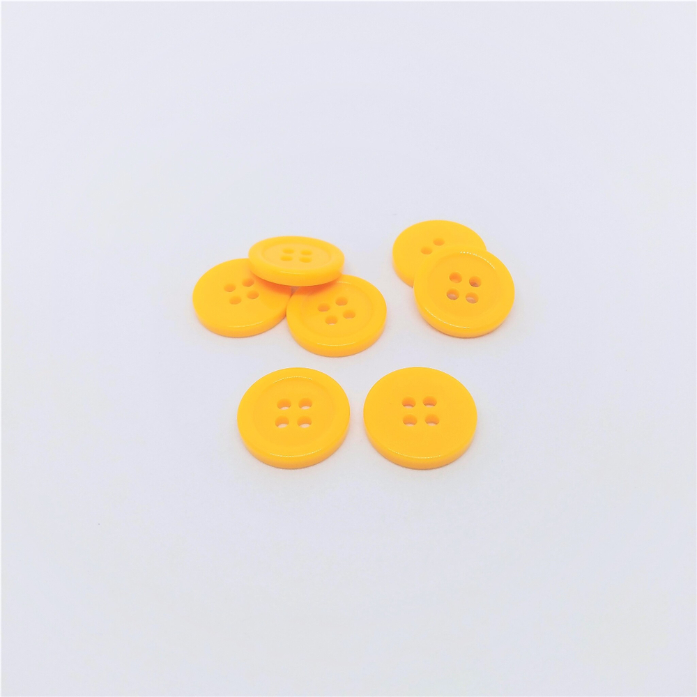 Пуговицы №665 CX K70 28L желтый/59 yellow