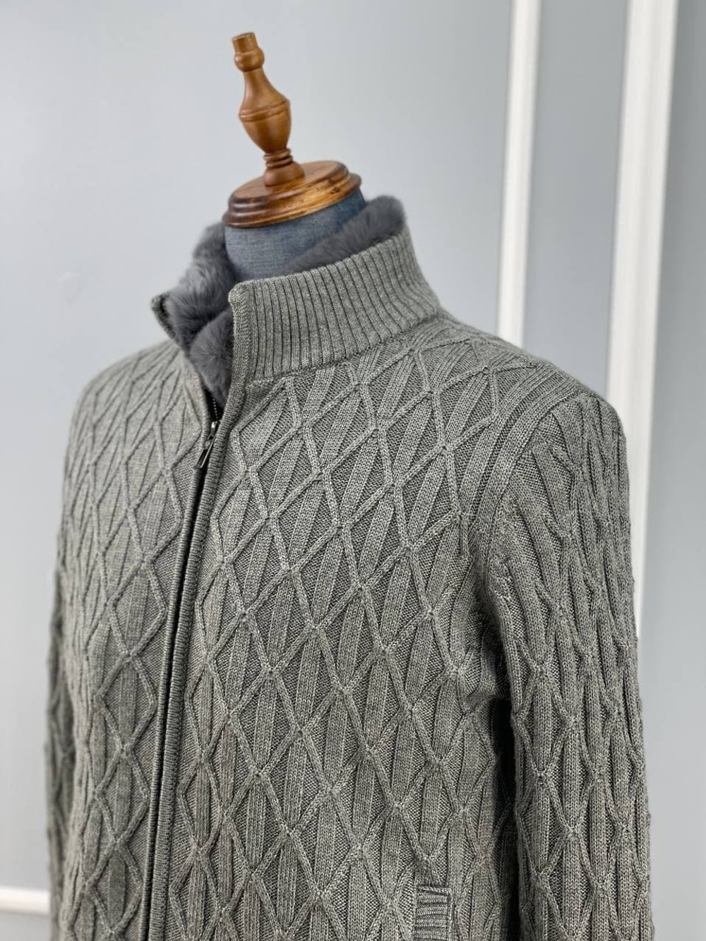 Кардиган Loro Piana с мехом