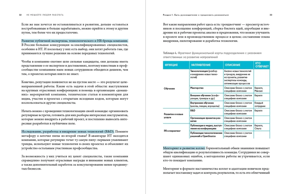 Не мешайте людям работать: Руководство для современного руководства