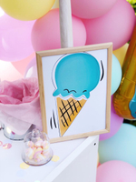 Ombre Ice Cream Party