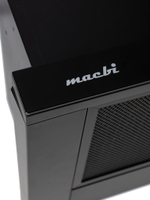 Кухонная вытяжка MACBI встраиваемая MTF 60-3-Fblack 800м3/ч Черная/черный фильтр (планка: акрил)