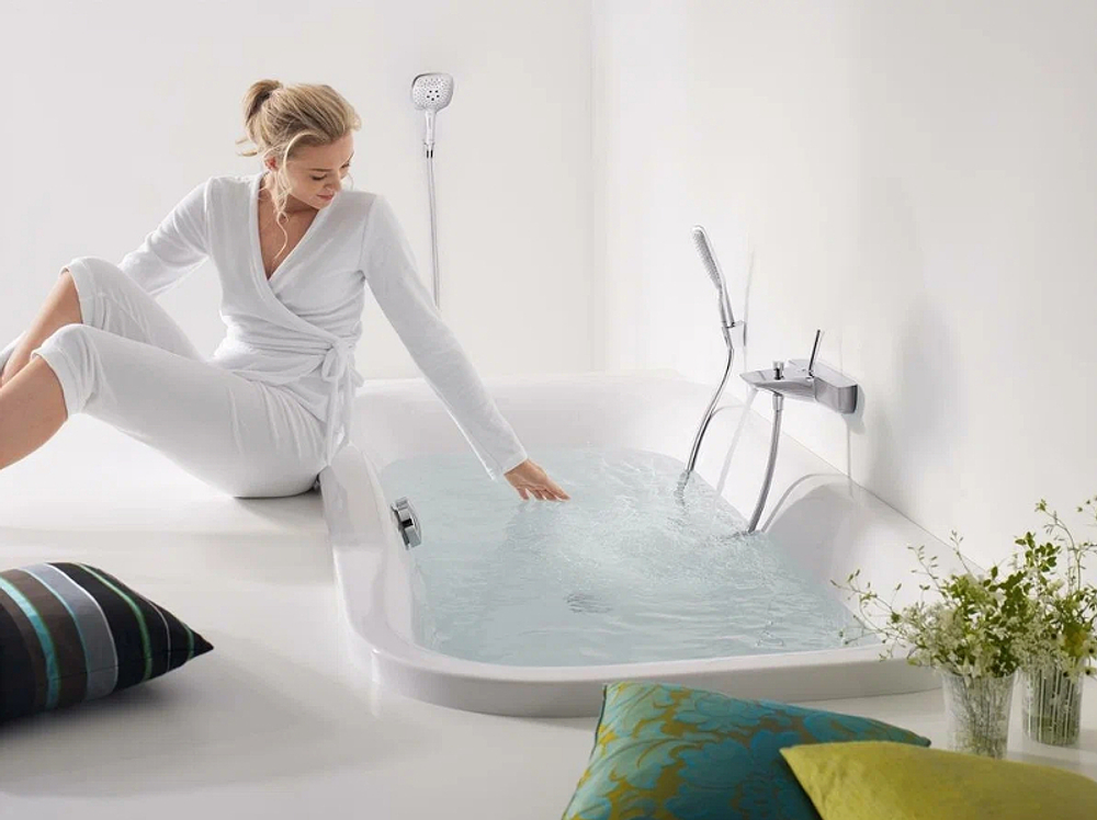 Смеситель для ванны Hansgrohe PuraVida 15472000 хром