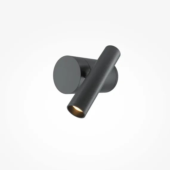 Настенный светильник (бра) Утилита / Utility 3000К 3Вт Maytoni mod433wl-l3b3k1