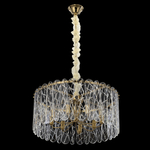 Citilux TALLA CL318292 Люстра хрустальная подвесная Золото