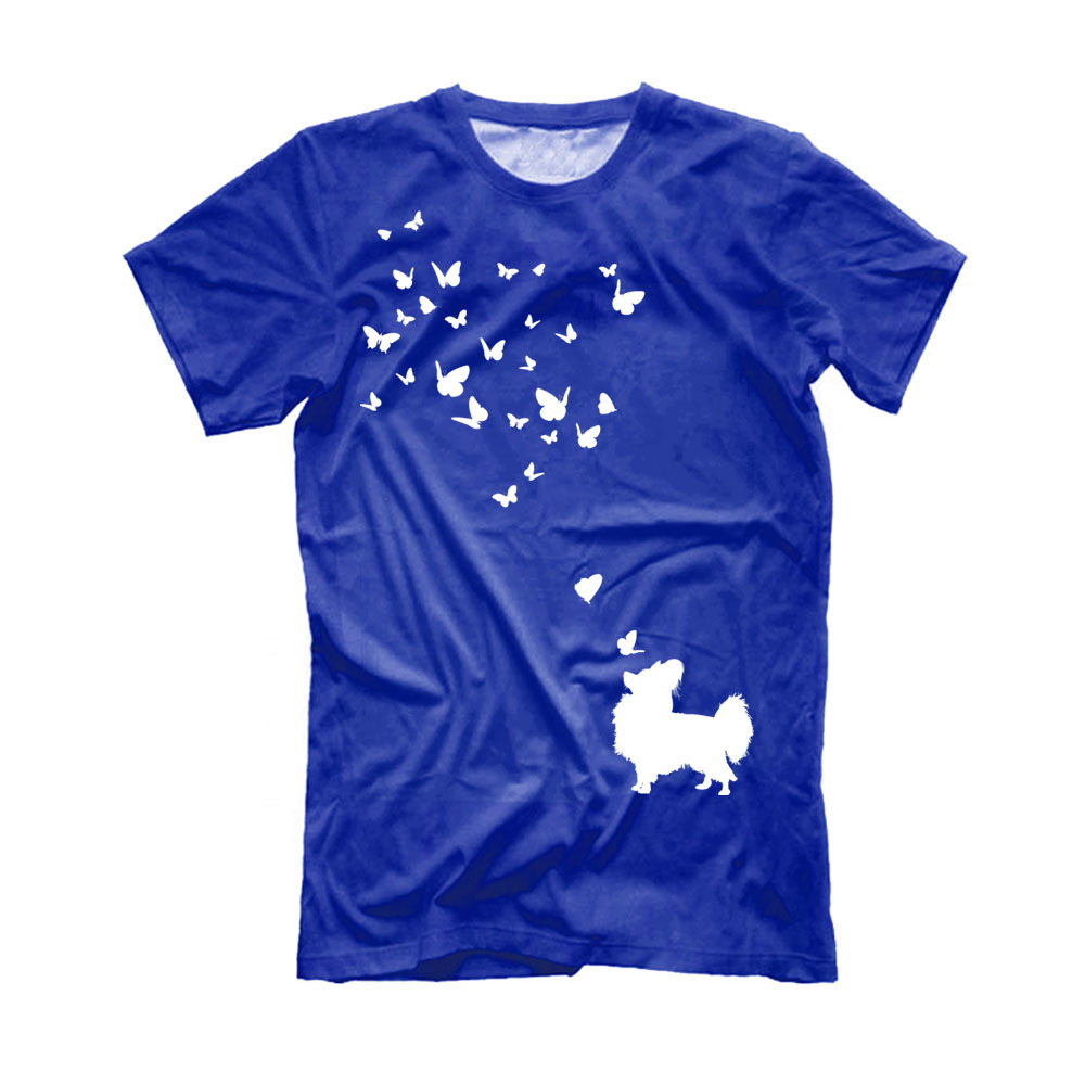 Футболка "Папильон и бабочки"